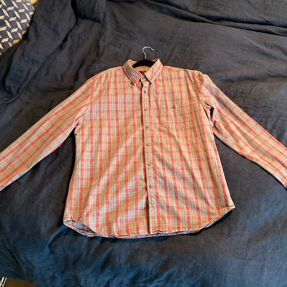 Warm J.Crew button down!